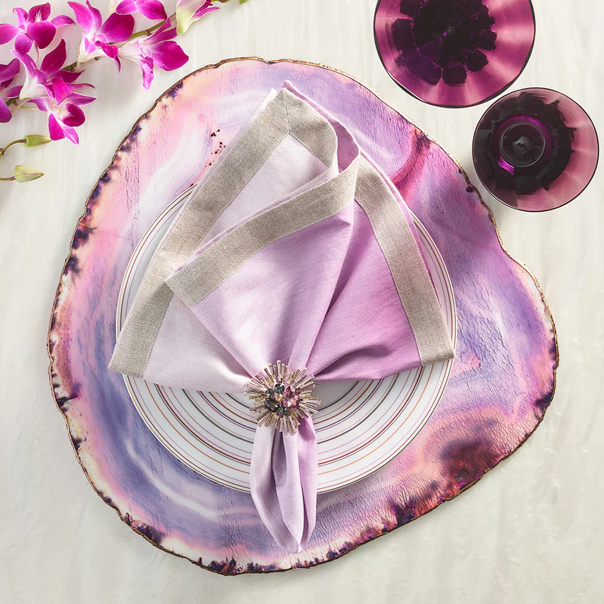 Amethyst Placemat in Amethyst (Set of 4)