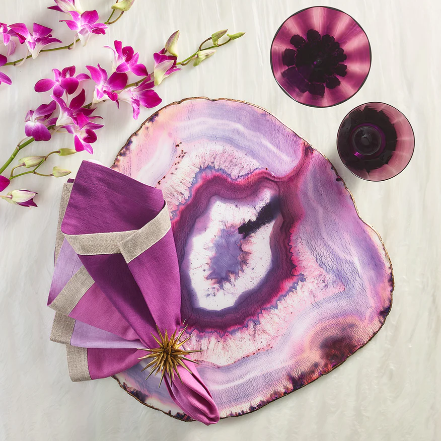 Amethyst Placemat in Amethyst - Set of 4