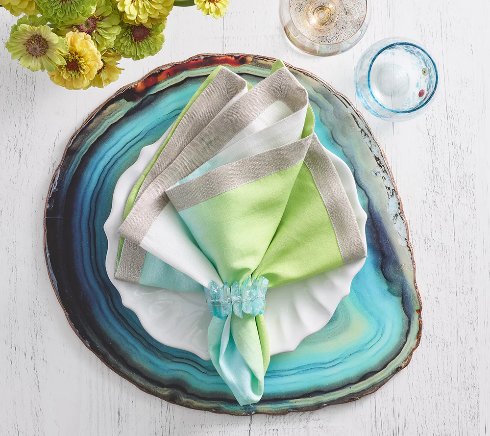 Azure Placemat in Turquoise (Set of 4)