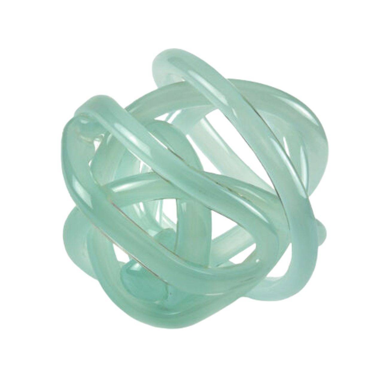 Hand Blown Glass Knot