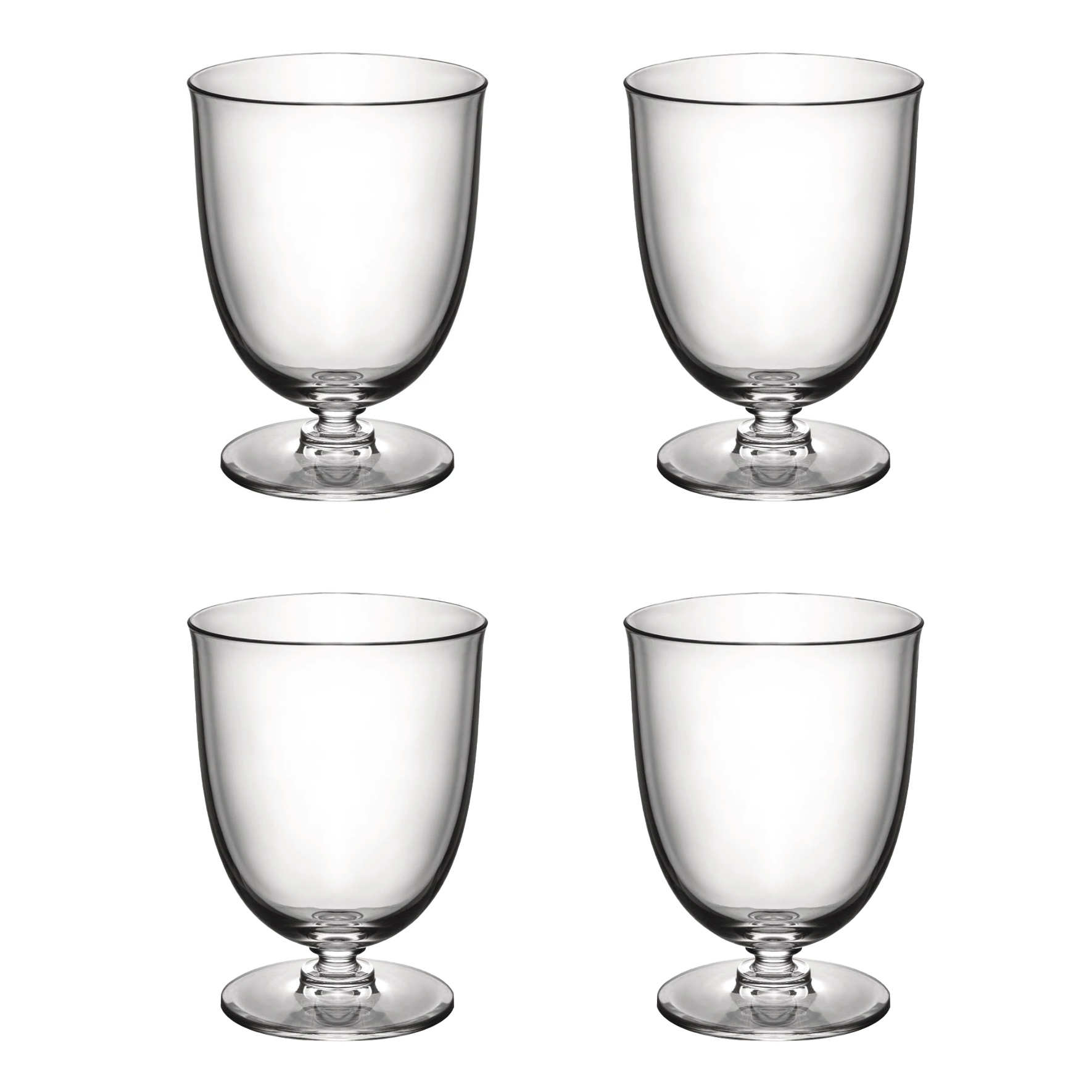 Dressed en plein air Glass - Set of 4