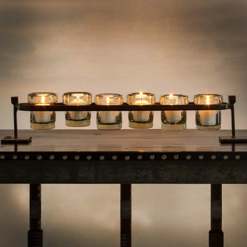 6-Step Firedance Railroad Candleholder