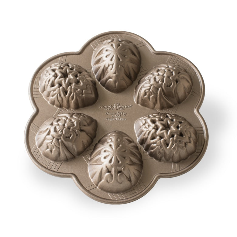 Ornamental Egg Cakelet Pan