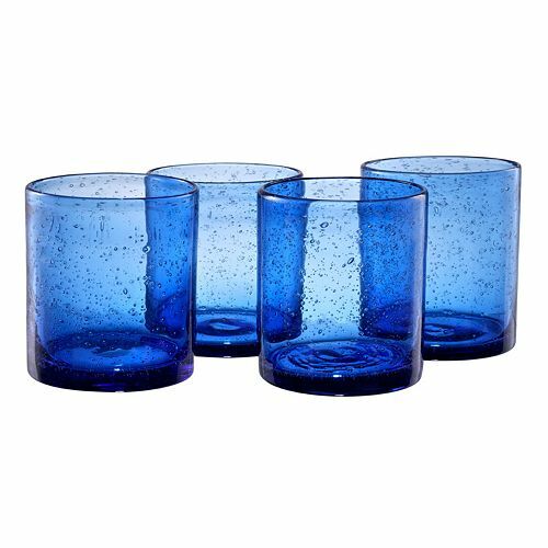 Iris Double Old Fashioned Glass (Set of 4)