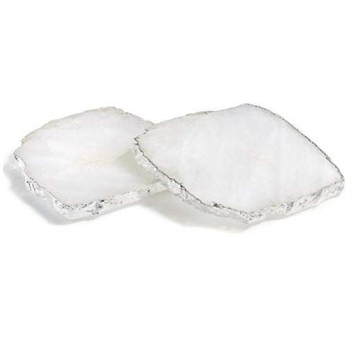 Kivita Crystal & Silver Coasters