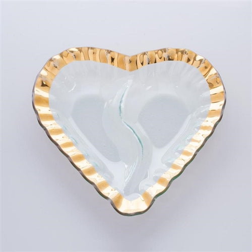 Ruffle Heart Chip & Dip Server