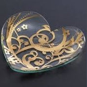 Arabesque Heart Plate