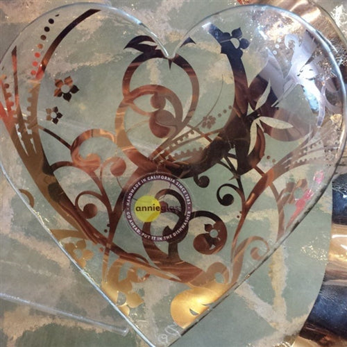 Arabesque Heart Plate