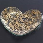 Florentine Heart Plate