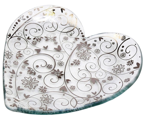 Swirl Heart Plate