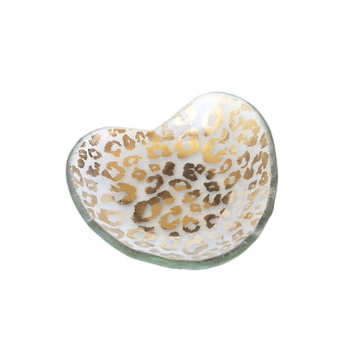 5" Cheetah Heart Bowl