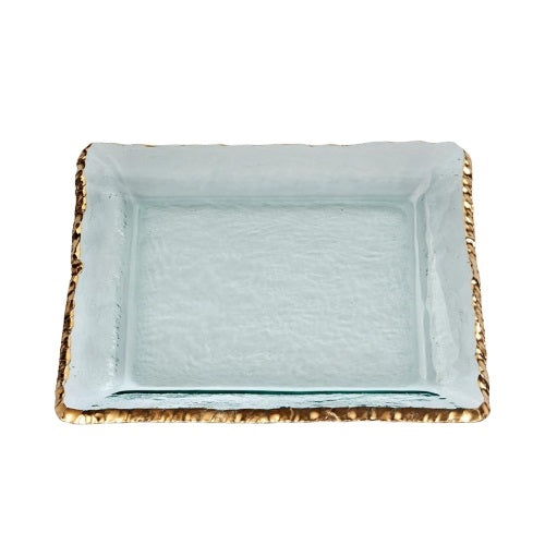 Edgey Square Platter 12"