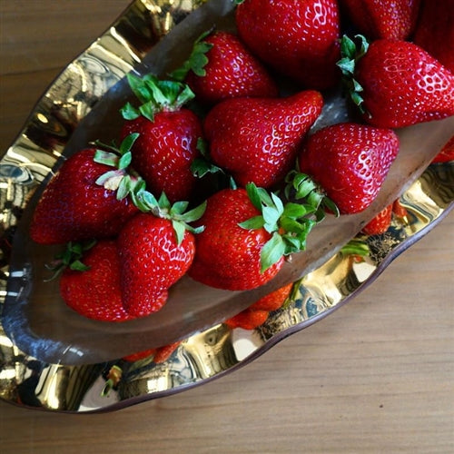 Large Ruffle Oval Platter