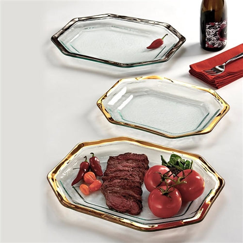 Roman Antique Steak Platter