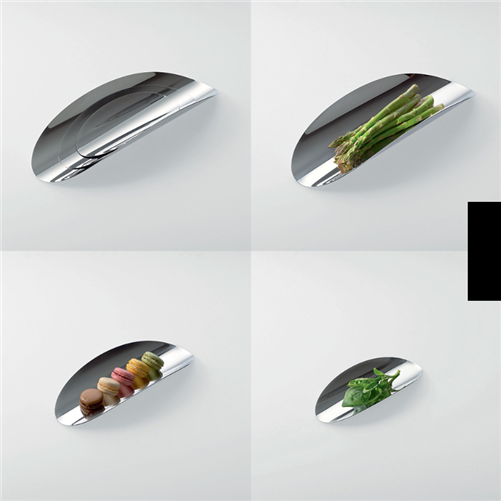 Ellipse Container - Stainless Steel