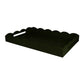Black Large Lacquered Scallop Tray