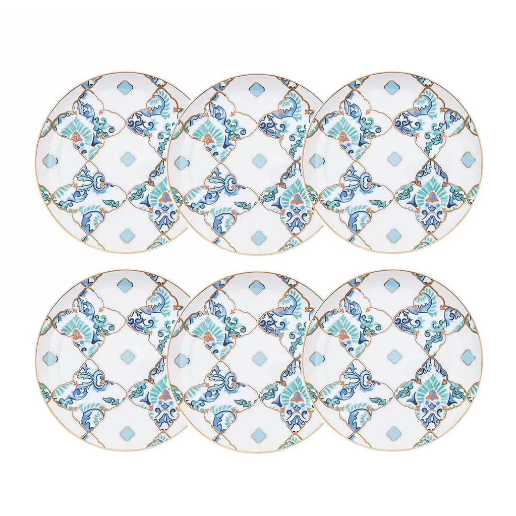 Amalfi Salad & Dessert Plate 8" - Set of 6