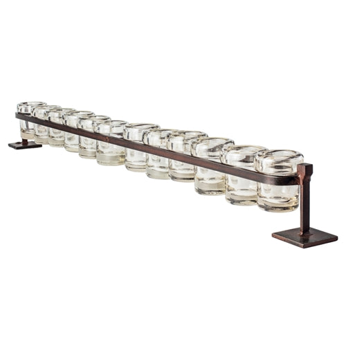 12-Step Firedance Railroad Candleholder