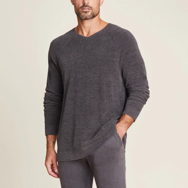 CozyChic Ultra Lite Men's V-Neck Pullover