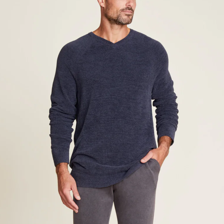 CozyChic Ultra Lite Men's V-Neck Pullover