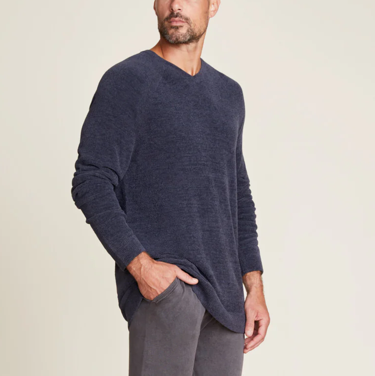 CozyChic Ultra Lite Men's V-Neck Pullover