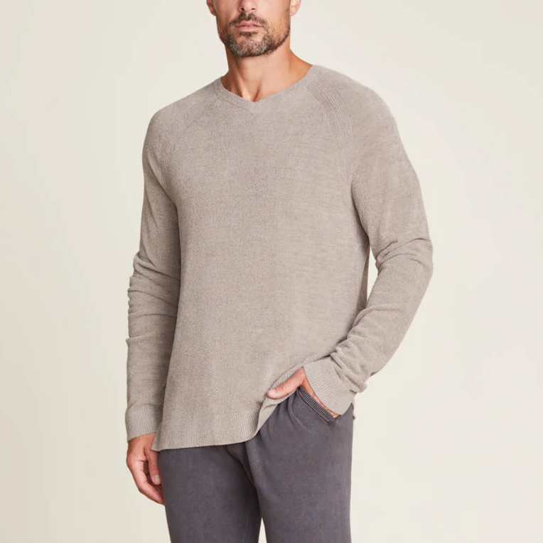 CozyChic Ultra Lite Men's V-Neck Pullover