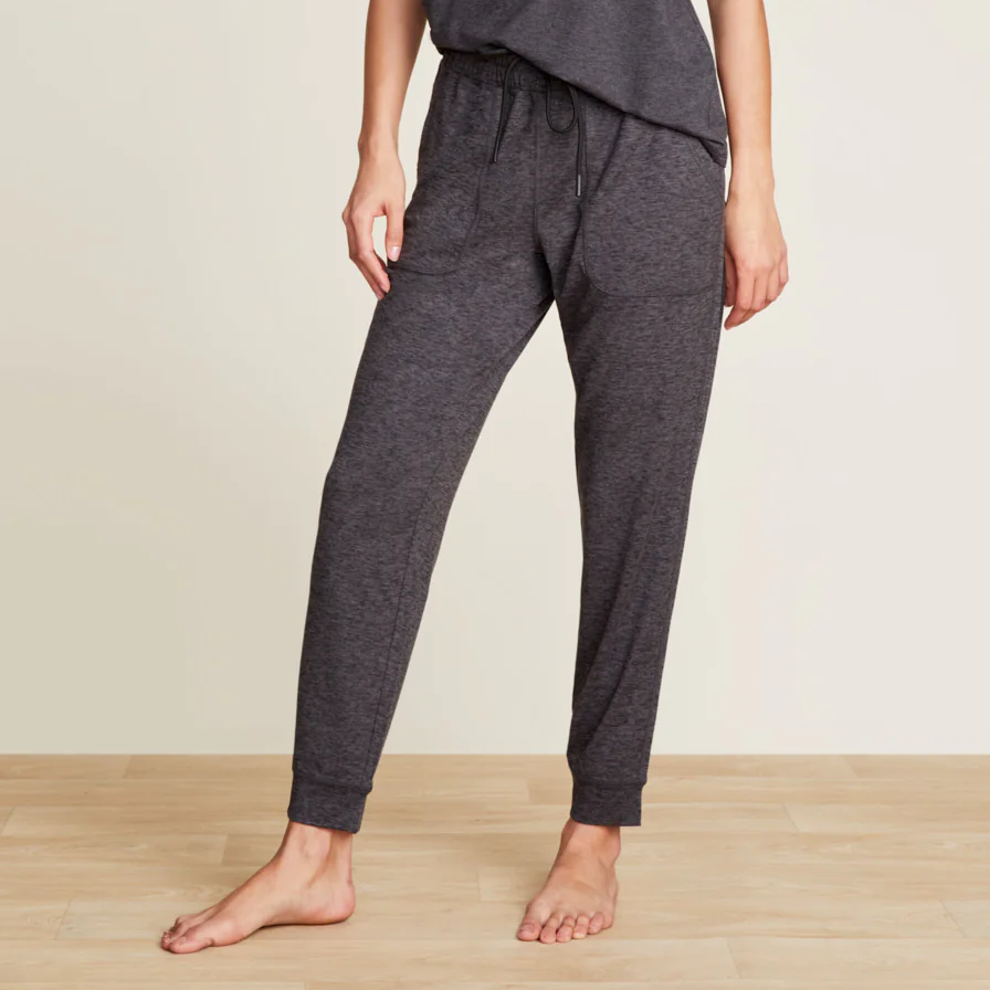 Malibu Collection Butterchic Knit Heavy Jogger