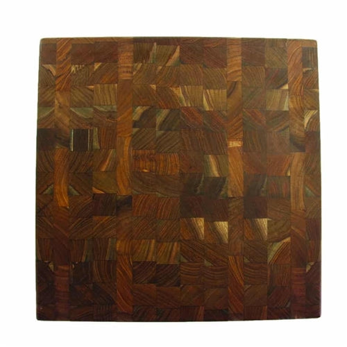 Large Teak End Grain Chopping Block Board