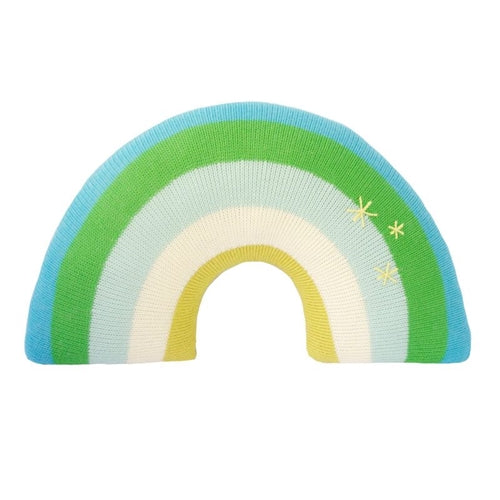 Rainbow Pillow - Blue