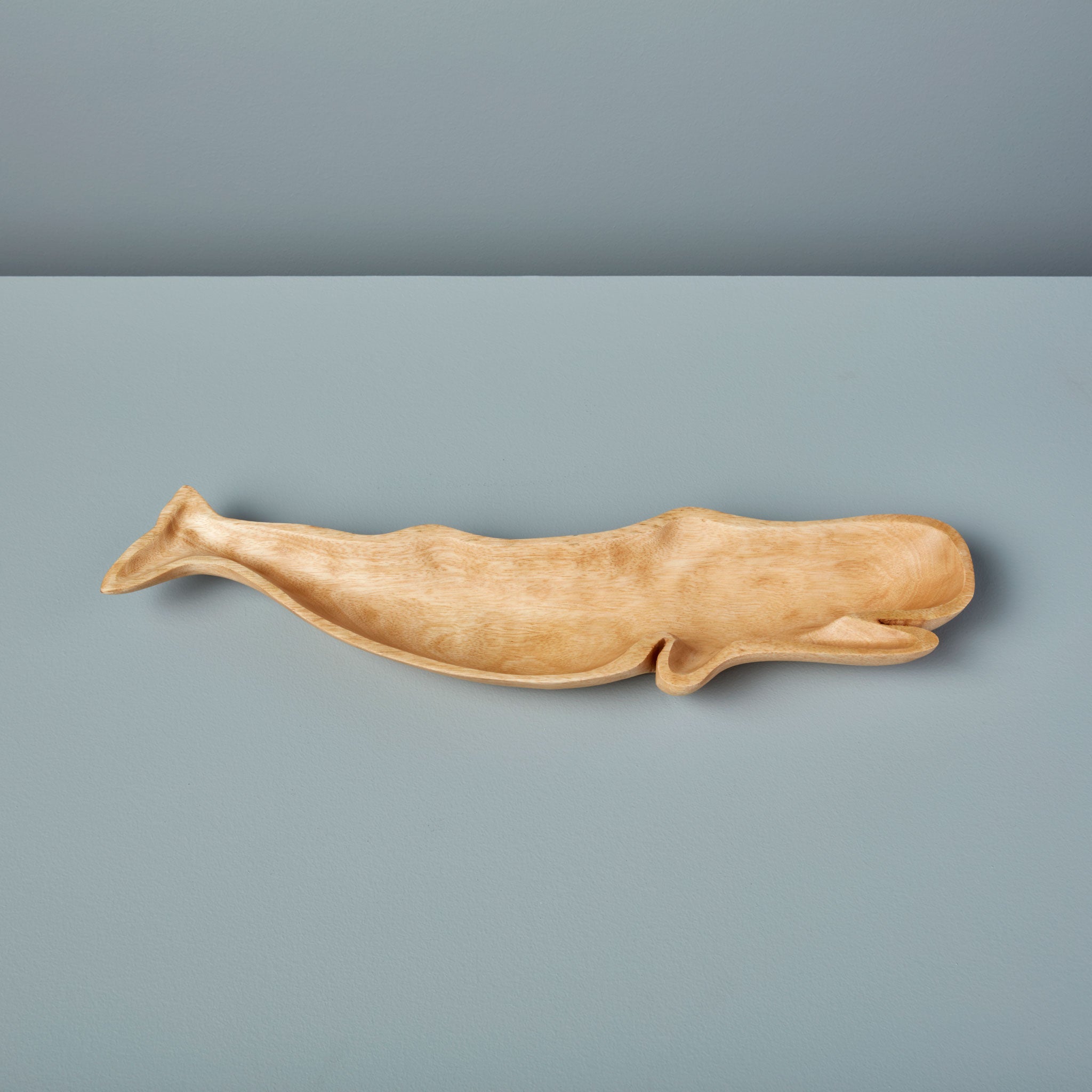 Mango Wood Whale Dish