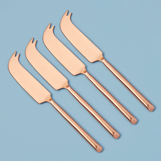 Matte Copper Cheese Knife (Set of 4)