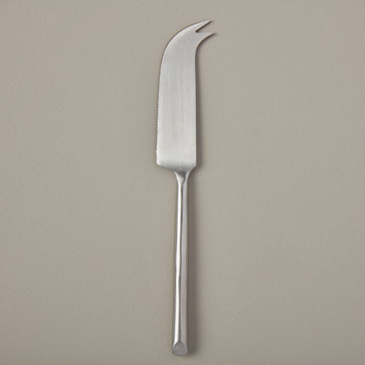 Matte Stainless Cheese Knife