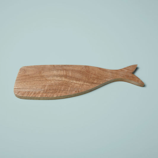 Natural Mango Wood Whale Board