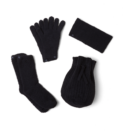 CozyChic Winter Set (Bucket Bag, Gloves, Socks & Ski Headband Set)