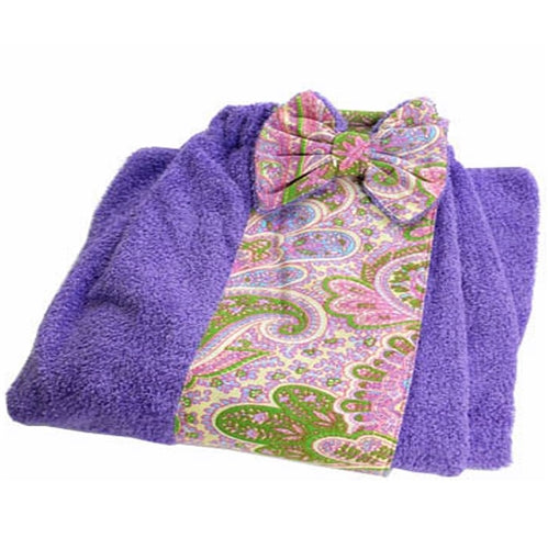 Purple Paisley Wrap