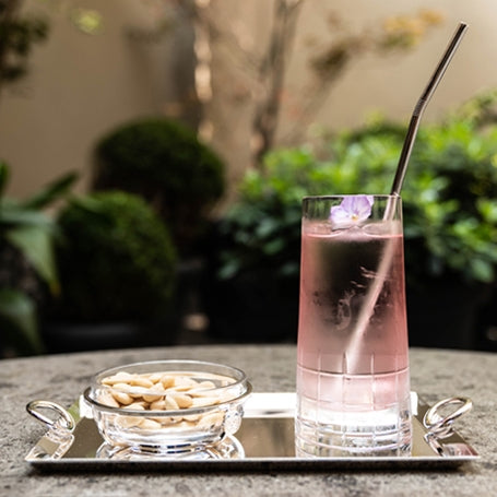 Vertigo Large Silver-Plated Tray