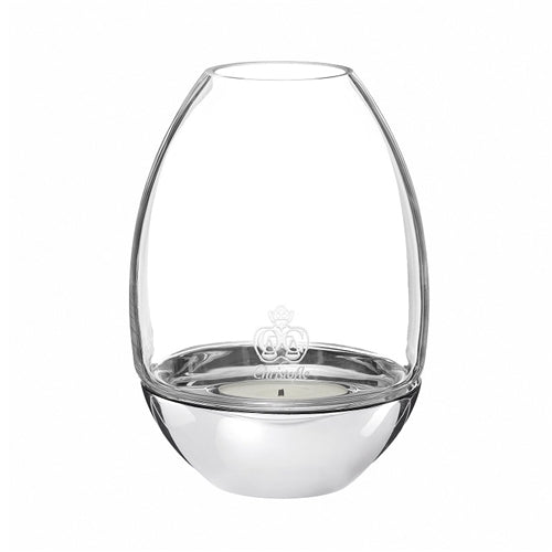 Mood Nomade Clear Hurricane in Glass and Stainless Steel