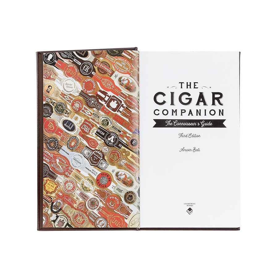 The Cigar Companion Brown Bonded Leather