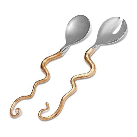 Haas Twisted Horn Serving Set (2 Piece Set)
