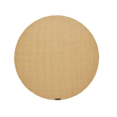 Round Basketweave Placemat (Set of 4)