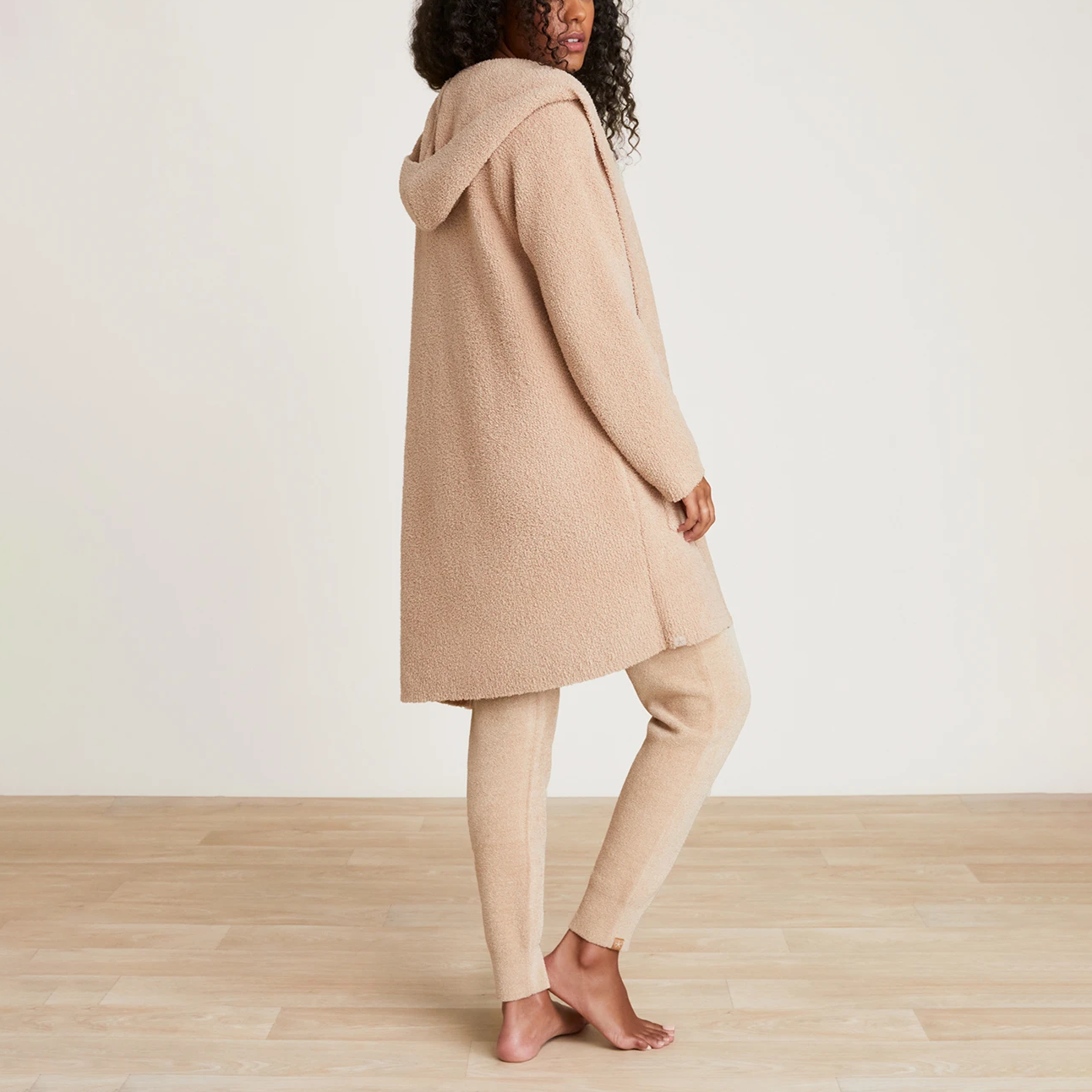 CozyChic Hooded Long Coatigan