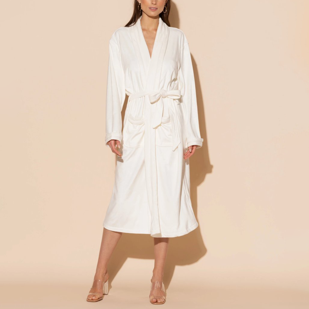 Cream Long Robe