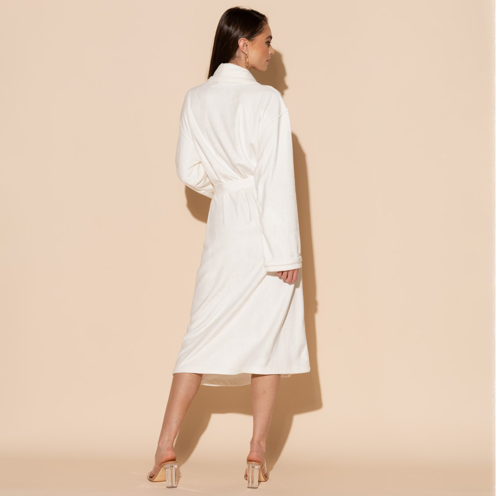 Cream Long Robe