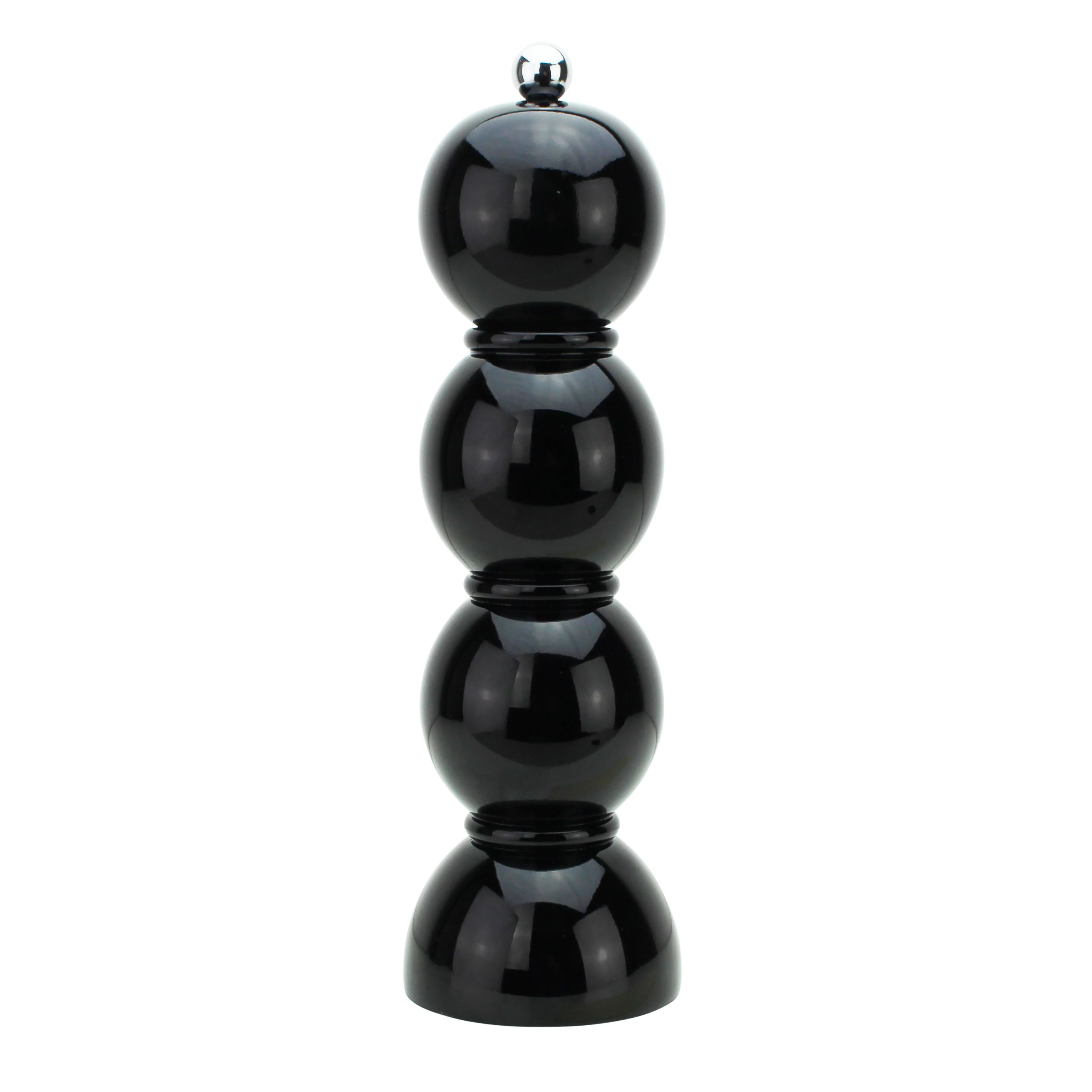 Lacquer Bobbin Salt Or Pepper Mill Grinder