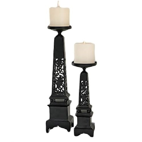 Parlor Andiron Candleholder