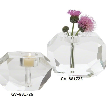 Gemstone Tealight/Bud Vase