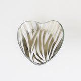 5" Zebra Heart Bowl