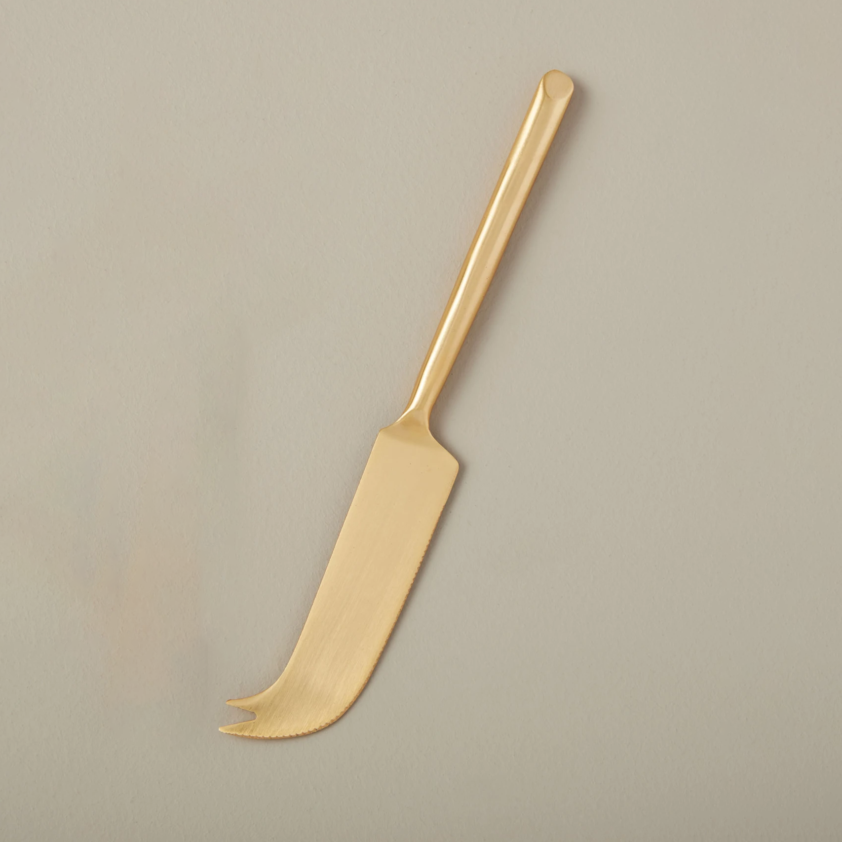 Matte Gold Cheese Knife