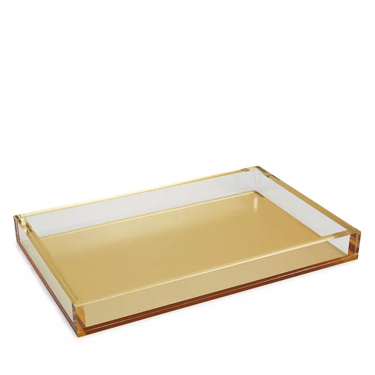 Gold Lucite Tray