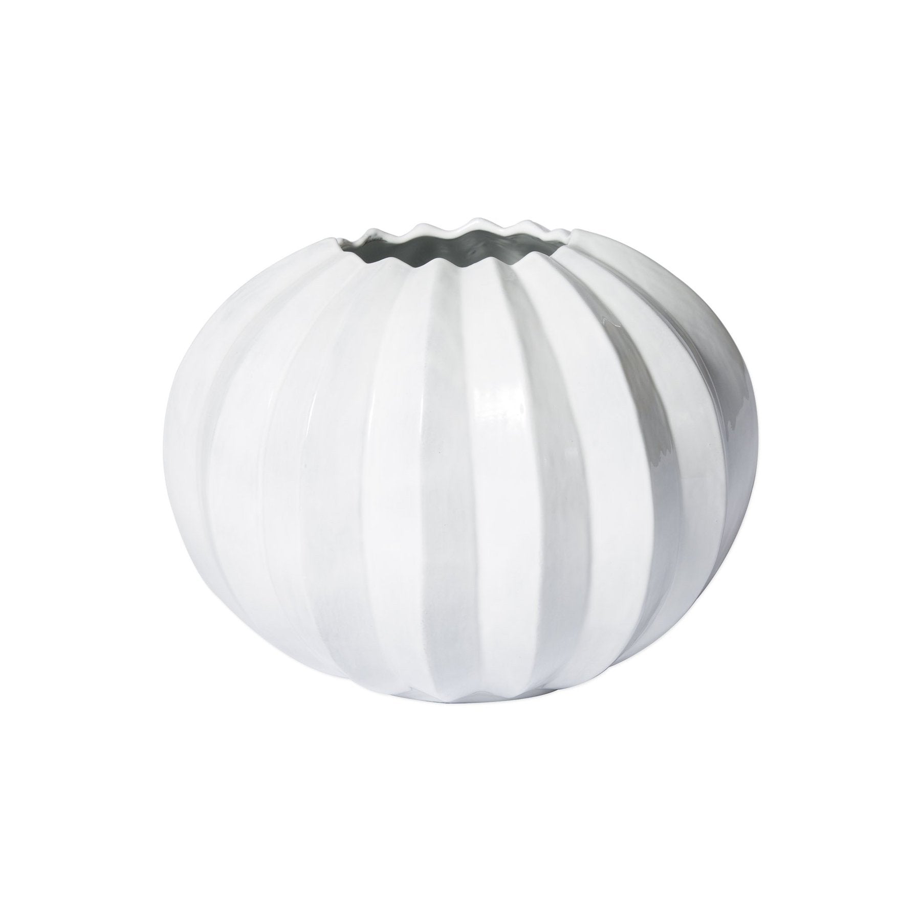 Incanto Pleated Round Vase